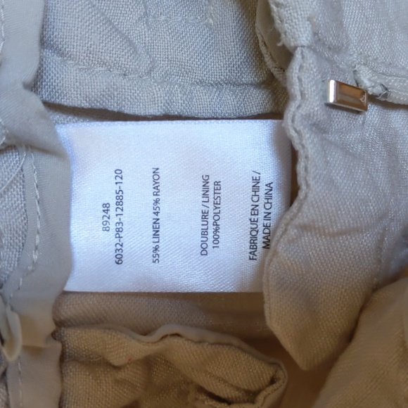 Melanie Lyne Wide Leg Linen Pants - Picture 10 of 16